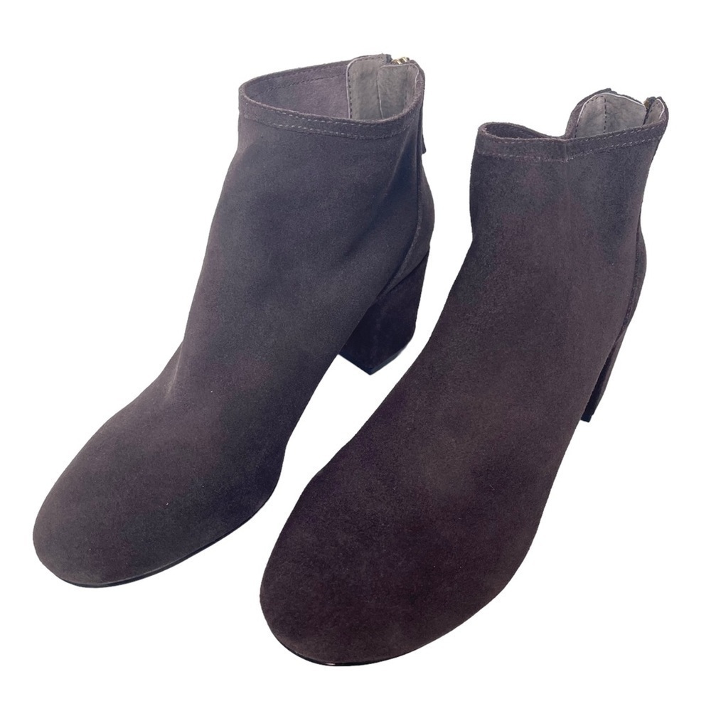 NEW Cecelia New York Dark Brown Suede Ankle Boots US 7.5